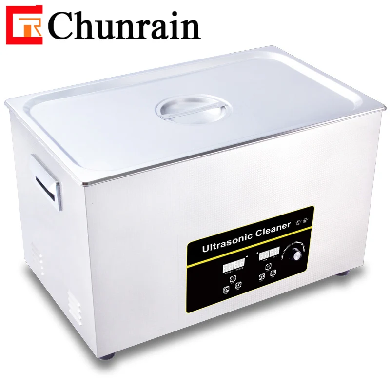 22liter ultrasound bath CR-080STP high power for metal parts degrease,heavy oil remove ultrasonic cleaner with Power adjustable