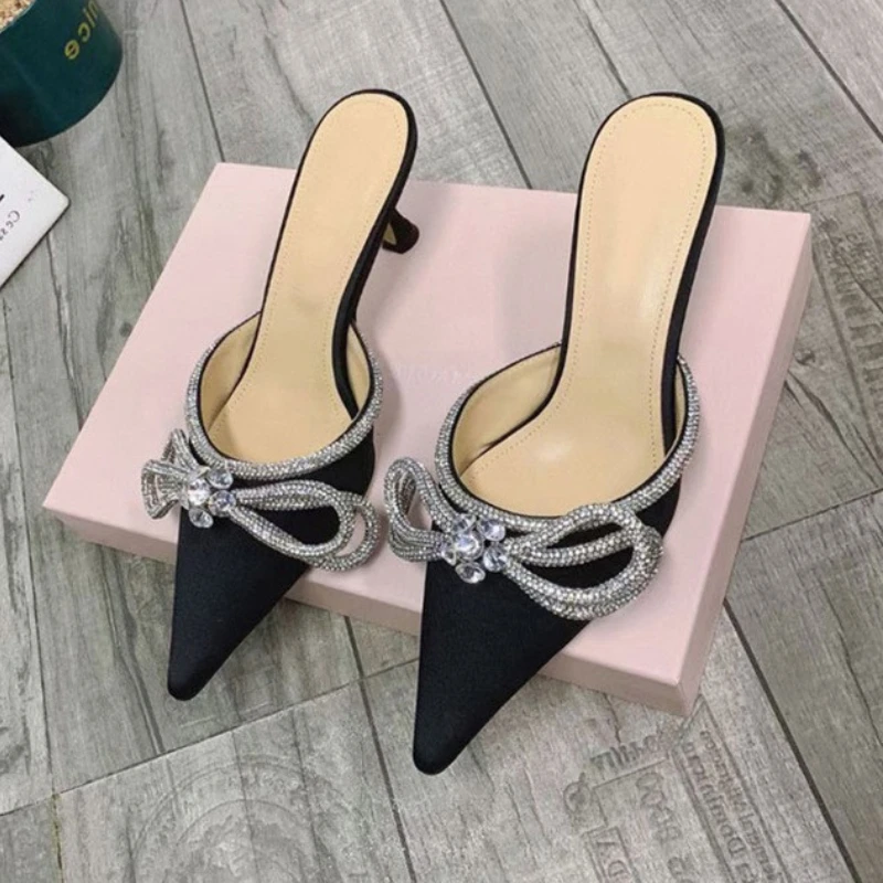 6CM/8CM Dropshipping Summer T-Stage Steel Pointed Toe Sexy Women Shoes ladies Shoes Royal Blue High Heel