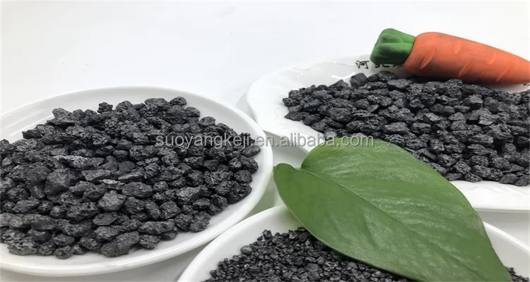 Suoyang Technology Graphite carbon enhancer graphite petroleum coke high carbon granular various specifications Coal carbon enhancer