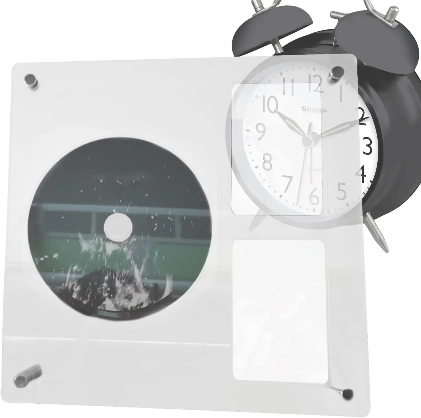 Factory Direct Sales  Acrylic CD Player Display Stand Made of Durable Plastic Material