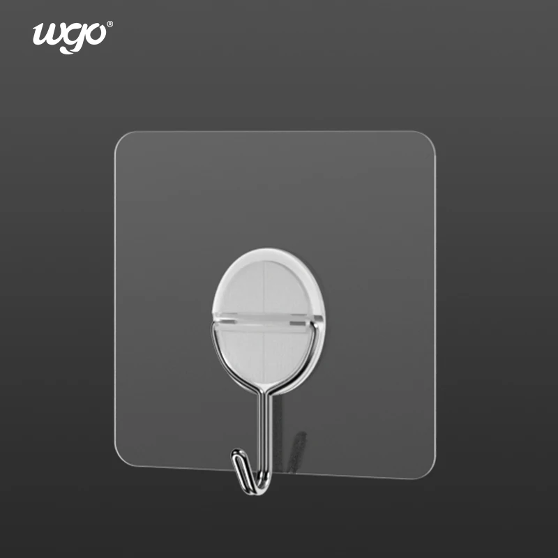 Wall Mounted Holder Traceless Novelty Hooks Sticker Sucker Load-bearing Hanging Hook With Tape For Kitchen Bathroom