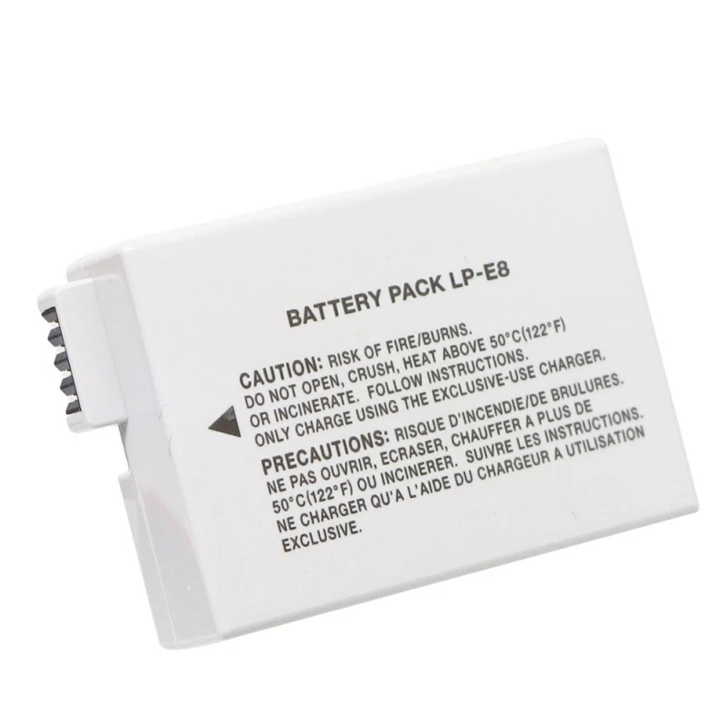 1120mAh  Camera Battery LP-E8 Camera Li-Ion Battery For Canon LP-E5 1080mAh Camera battery