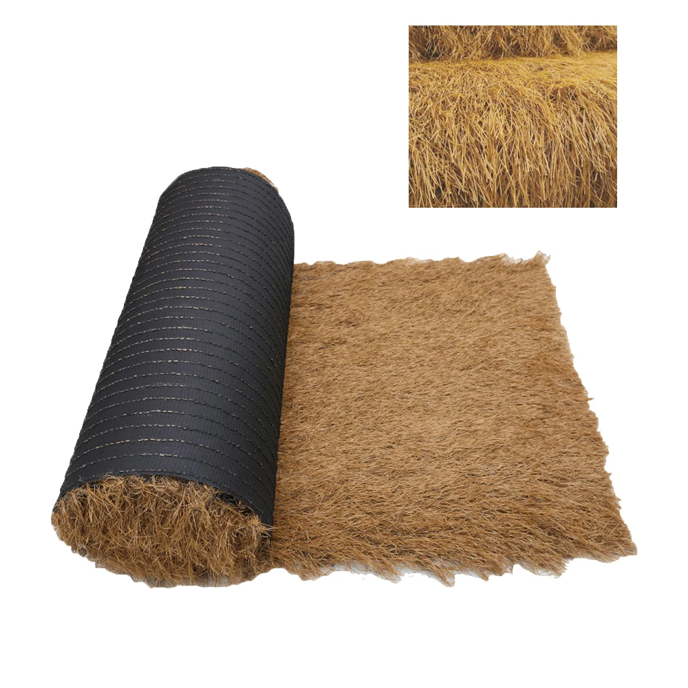 Simulation Natural Thatched Straw Plant For Outdoor Roof Sunscreen Rainproof Pavilion Artificial Thatch Home Garden Decor