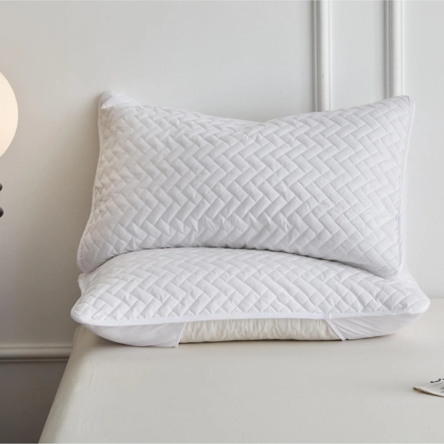 Protective Case Pillow Towel Pillow Core Case New Home Plus Cotton Thickened Hotel Protective Case