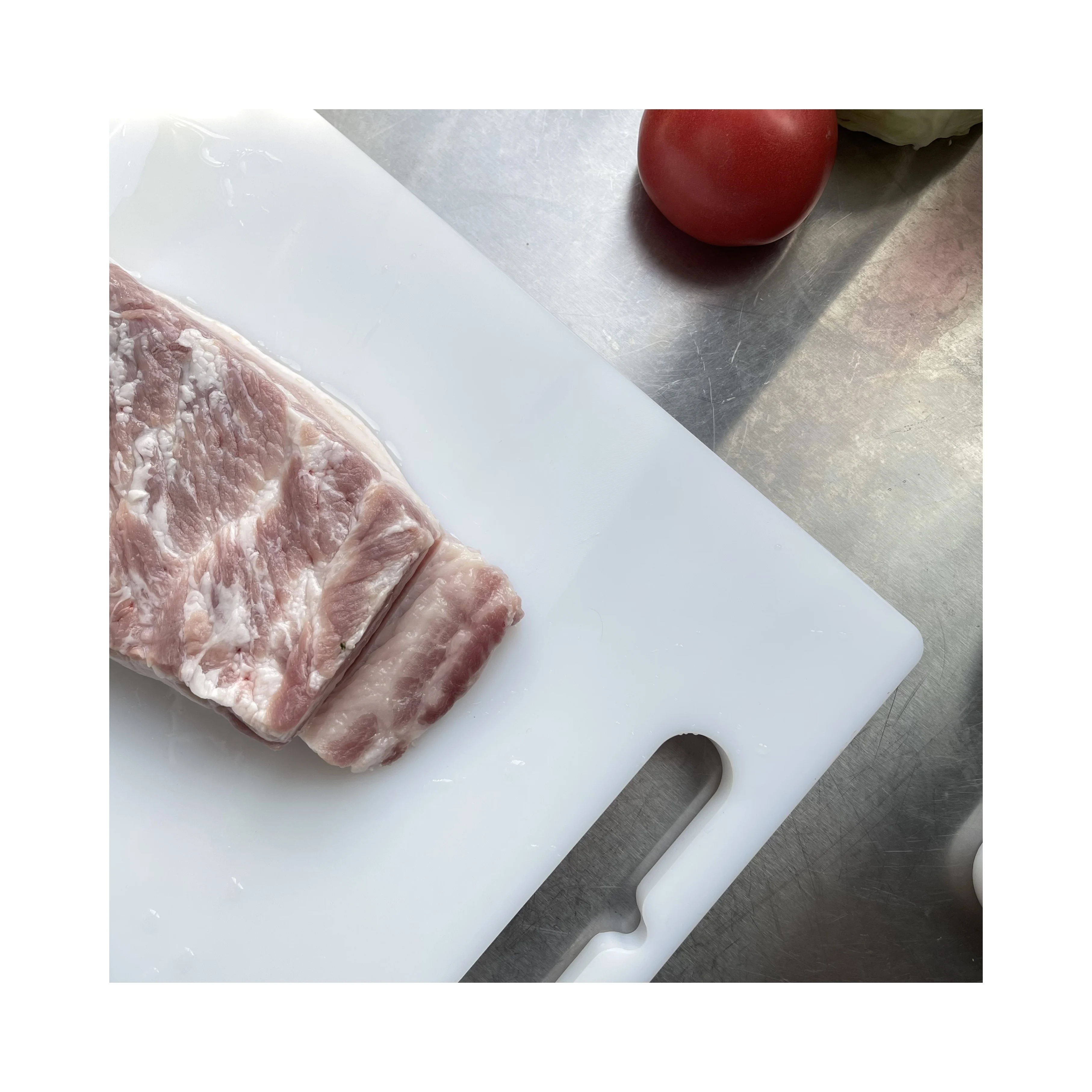 Hot Sale Plastic Cutting Board For Household Vegetables PP PE Uhmwpe Plastic Cutting Board Set With Handle