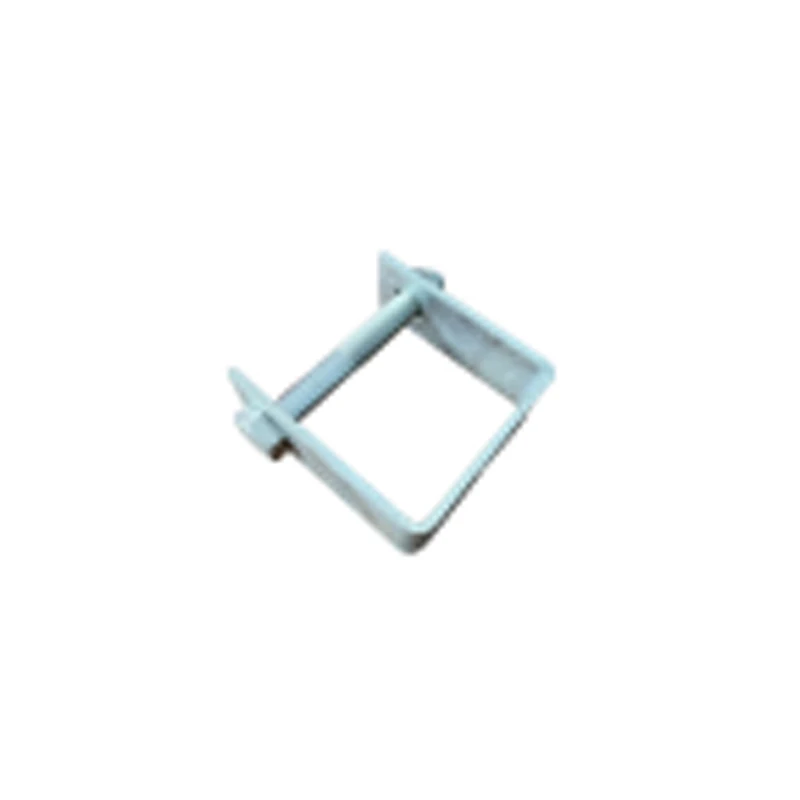 High quality hot dip galvanized carbon steel D type iron bracket for porcelain insulator
