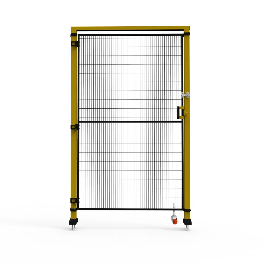 Industrial wire mesh machine guarding safety fence