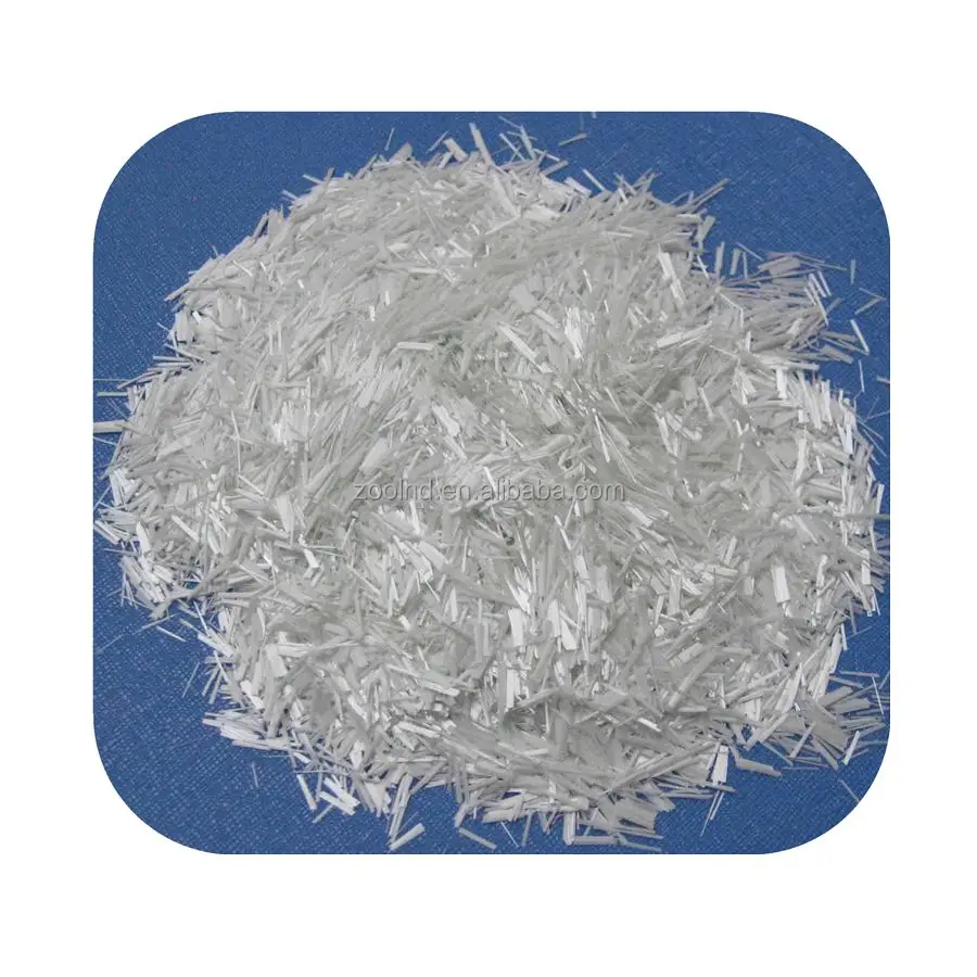 AR Glass Fiber Chopped Strand BGM GRC UHPC Reinforced Glass Fiber for Concrete