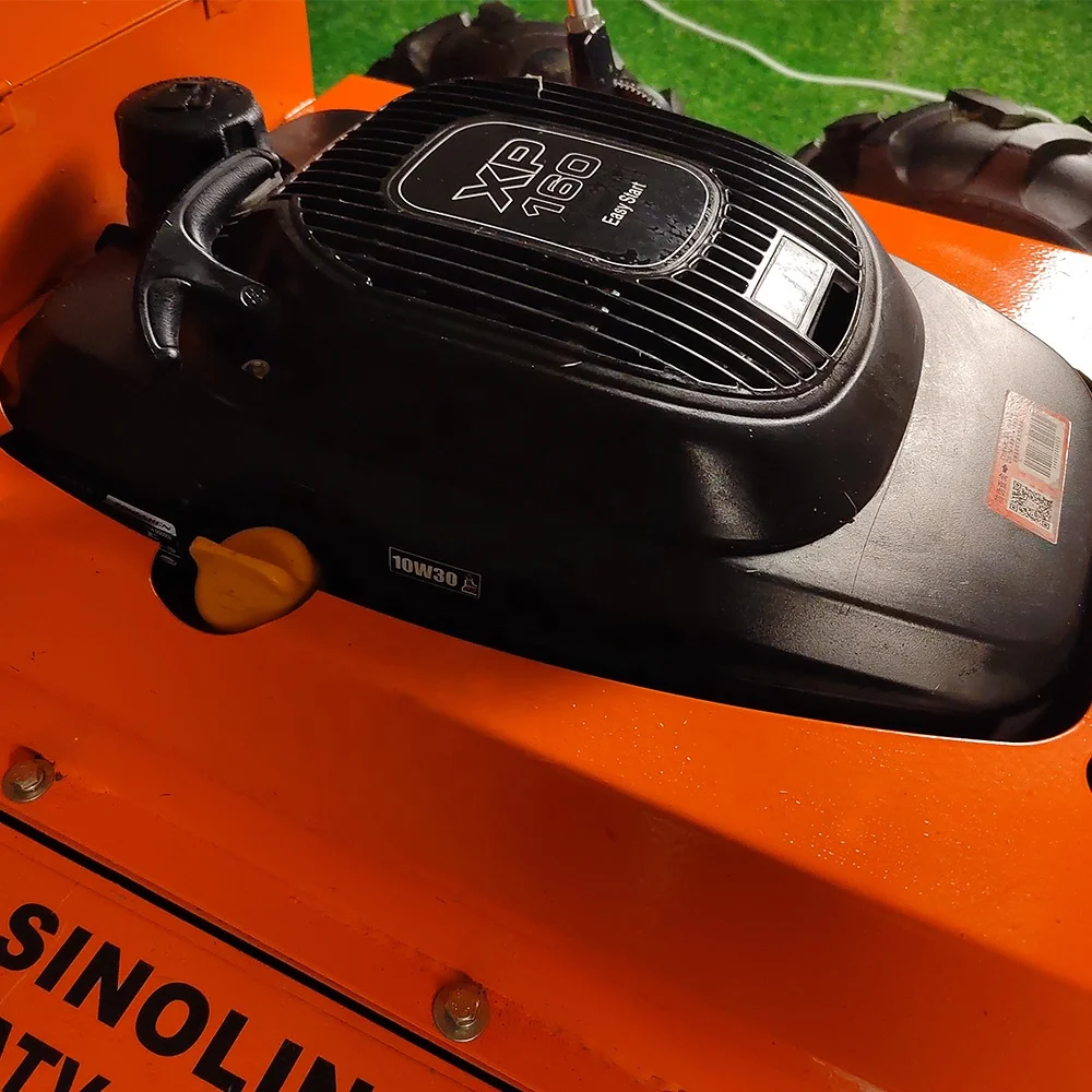 Sinolink 2021 New design Home Use Remote Control Slope Lawn Mower Cordless Electric Lawn Mower