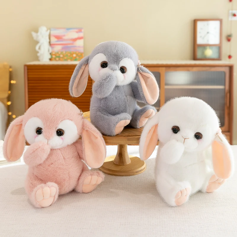 Baby Accompany Sleep Toy Custom small size Cute Stuffed Rabbit Plush Toy Soft Toys Cushion Bunny Kid Pillow Doll