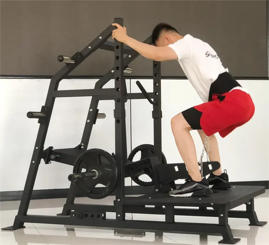 gym equipment commercial plate loaded machines belt squat machine