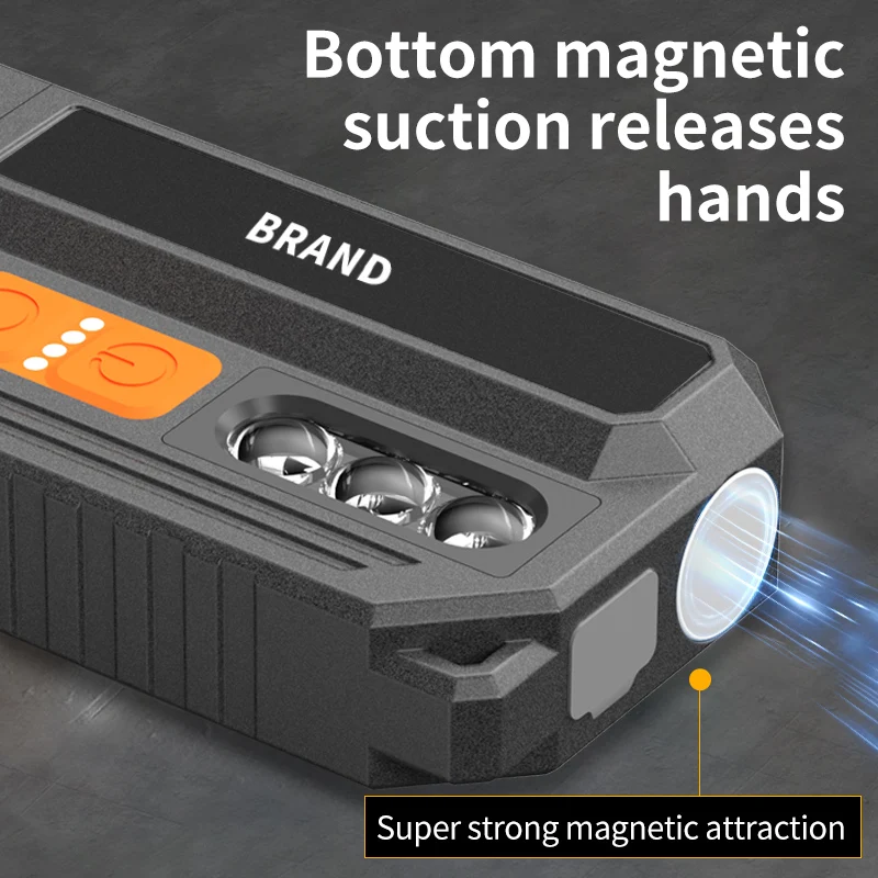 Waterproof Rechargeable Mini Torch Light Tactical EDC LED Pocket Keychain Flashlight Aluminum Alloy Lamp Emergency Camping IP65