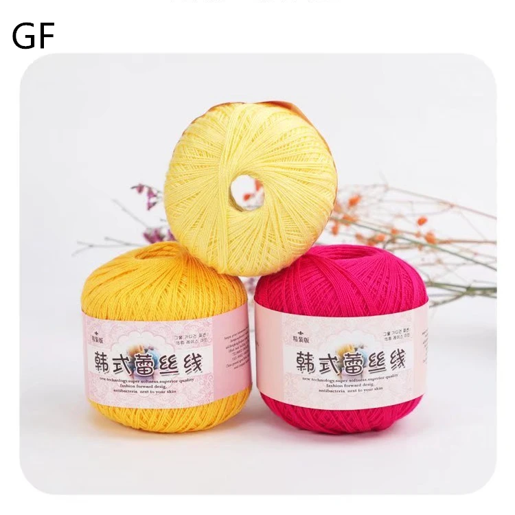 Good Quality Best Price 100% Pearl Cotton Ball 50g/ball Pearl Cotton Sewing Thread For DIY Clothing