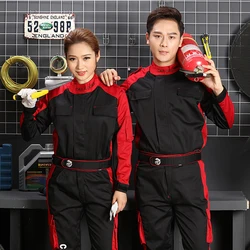 Customization work wear cotton polyester mechanic overalls work wear long sleeve car repair uniform