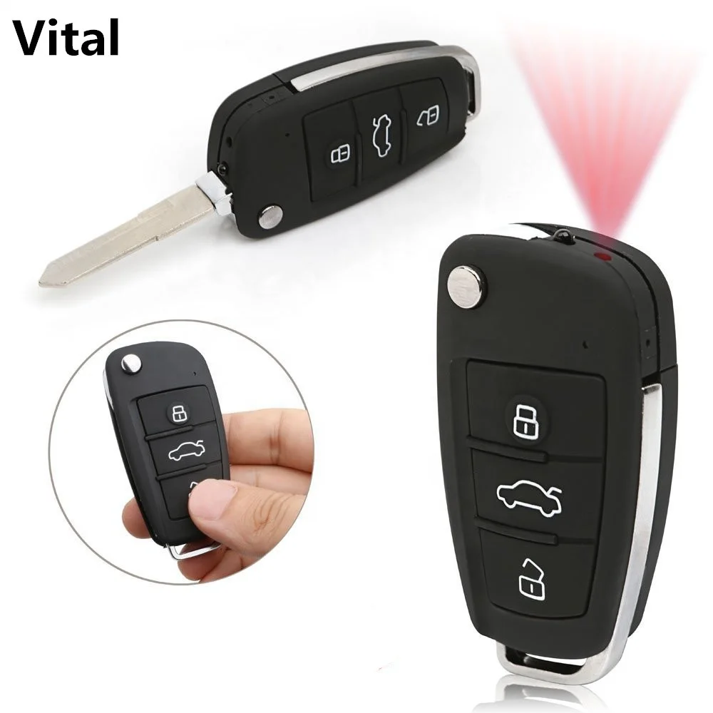 New arrival Mini HD Video DVR Spy car key Camera sport DV hidden video camera Invisible  Camera With Voice Recorder