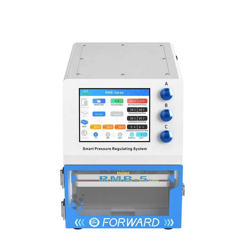 FORWARD New RMB-5 Max Best OCA Lamination Machine Vacuum Smart Pressure Regulating For Mobile Phone Screen Repair
