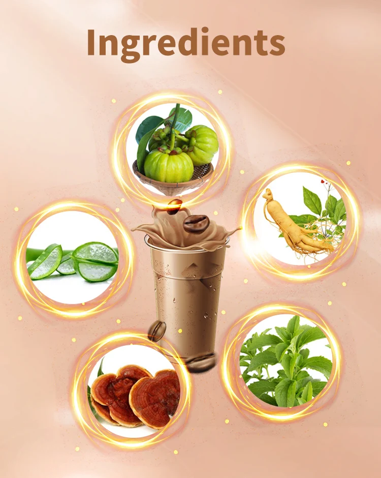 Coffee Flavor Slim Milk Tea Meal Replacement Nutrition Shake Natural Organic Health Care Weight Loss Milk Tea