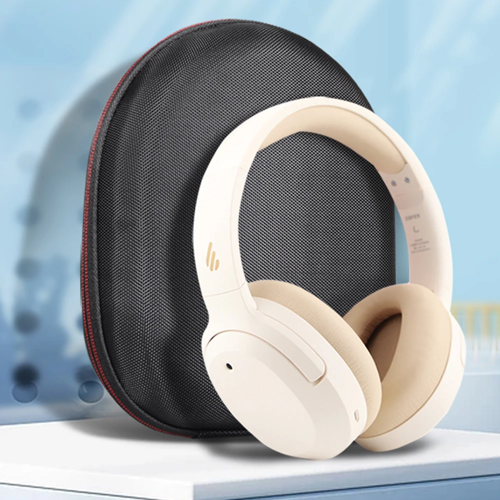 Factory customized EVA case headphone storage bag headband protective cover portable handbag for travel