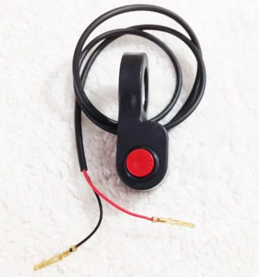 MotoLovee 7/8' Universal Motorcycle Handlebar Switch Horn Starter Kill Button Switch E-Bike Motor Single Switch