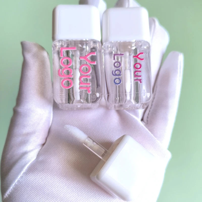 CY332 Stock Low MOQ Good Quality 3.5ML Mini Lip Care Cute Cosmetics Smooth Plumped Lip Gloss tube Fruity Lip Oil tube