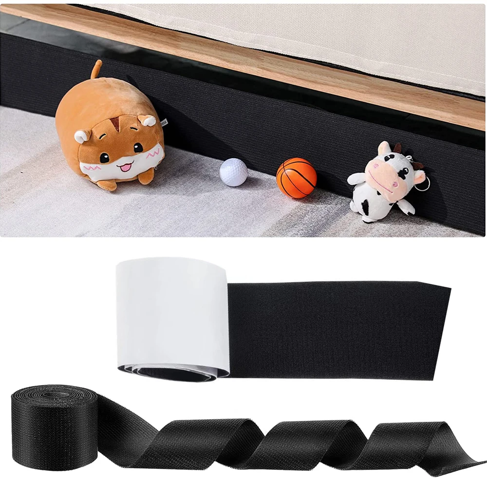 Under couch blocker for buckle cloth adhesive 8 cm inject hook and loop tape