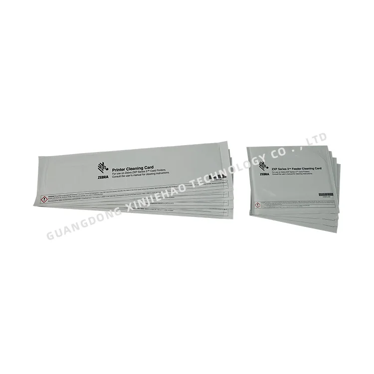 Original Zebra 105999-302 4long4short Cleaning Card 105999-303 6long6short6Roller Cleaning Kit For ZXP1 ZXP3 ZXP3C Card Printer