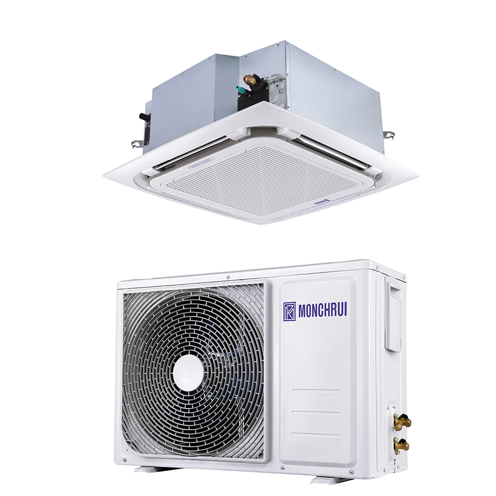Ceiling Mounted Mounted Split Mini Ac Unit  Cooling Heating Hidden Cassette Air Conditioner