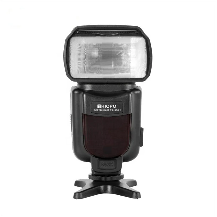 TR-960II Camera Flash Speedlite Hot Shoe Mount for Canon Nikon Cameras