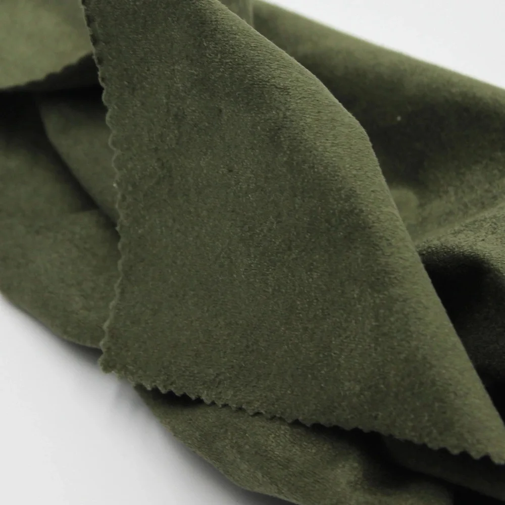 Five weft suede fabric composite factory produces direct sales woven single weft suede home textile shoe bag pillow fabric