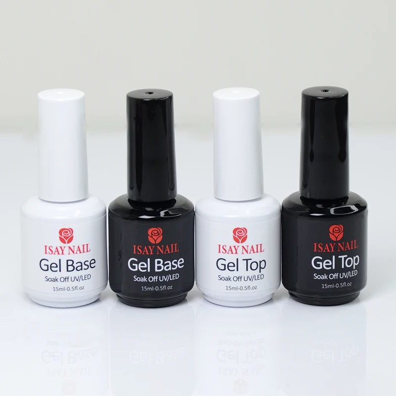 Super shiny  top coat gel polish base gel uv gel polish for nail manicure
