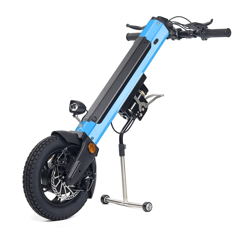 Fork suspension wheelchair handcycle handbike wheelchair trike wheelchair tractor trailer for handicapped and disabled