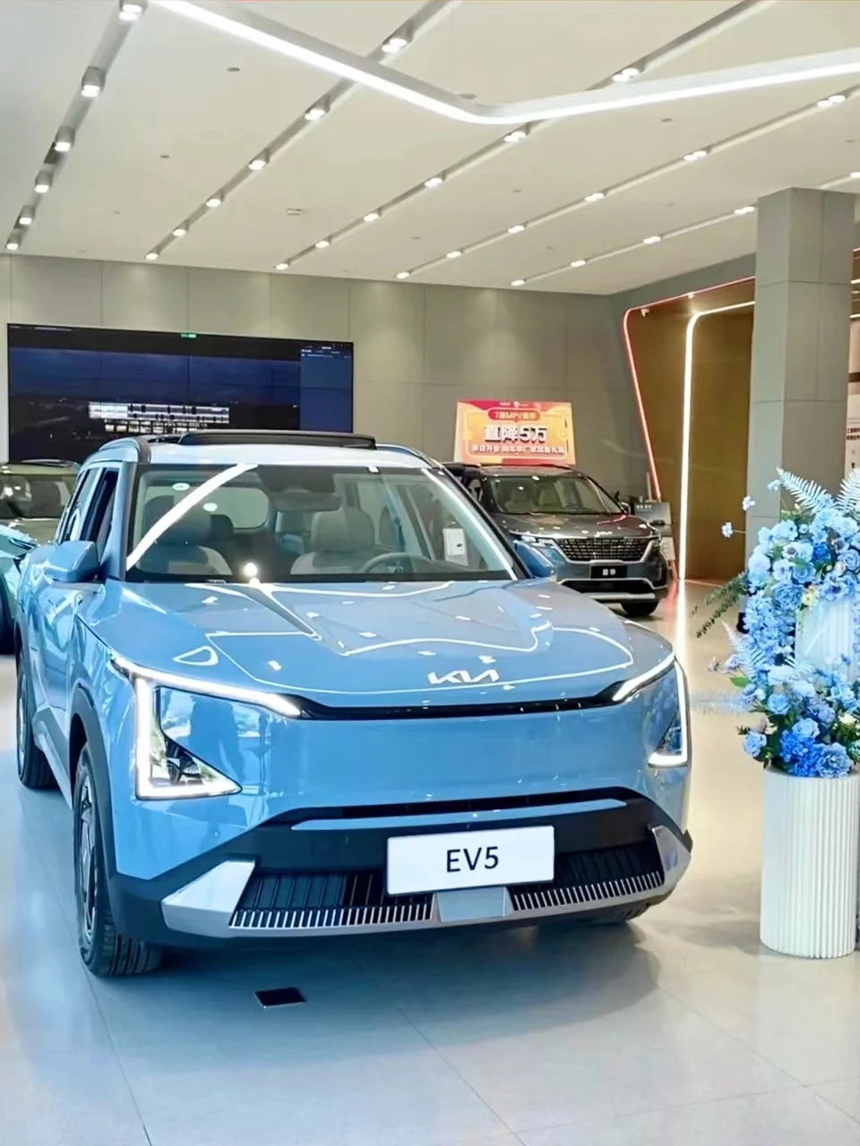 2024 kia ev5 роскошный внедорожник чистый Электрический 720 км дальний радиус действия 5 дверей мест открытый люк на крыше Новый энергетический автомобиль 530