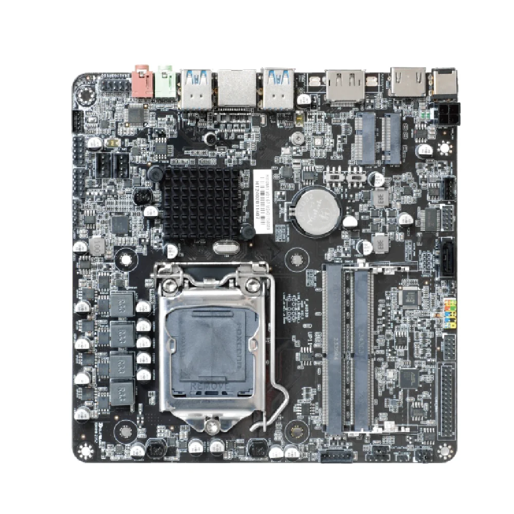 H110AA1 LGA1151 mini ITX motherboard 17*17cm DDR4 DIMM with M.2 port mainboard for mini PC all in one PC for Intel 6/7/8/9th gen