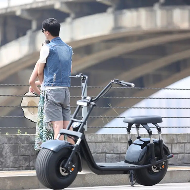 Overseas Warehouse Spot China 2000w Fat Tire Sale Fast Electric Motorcycle Citycoco Prices Cheap Adult Electric Scooters