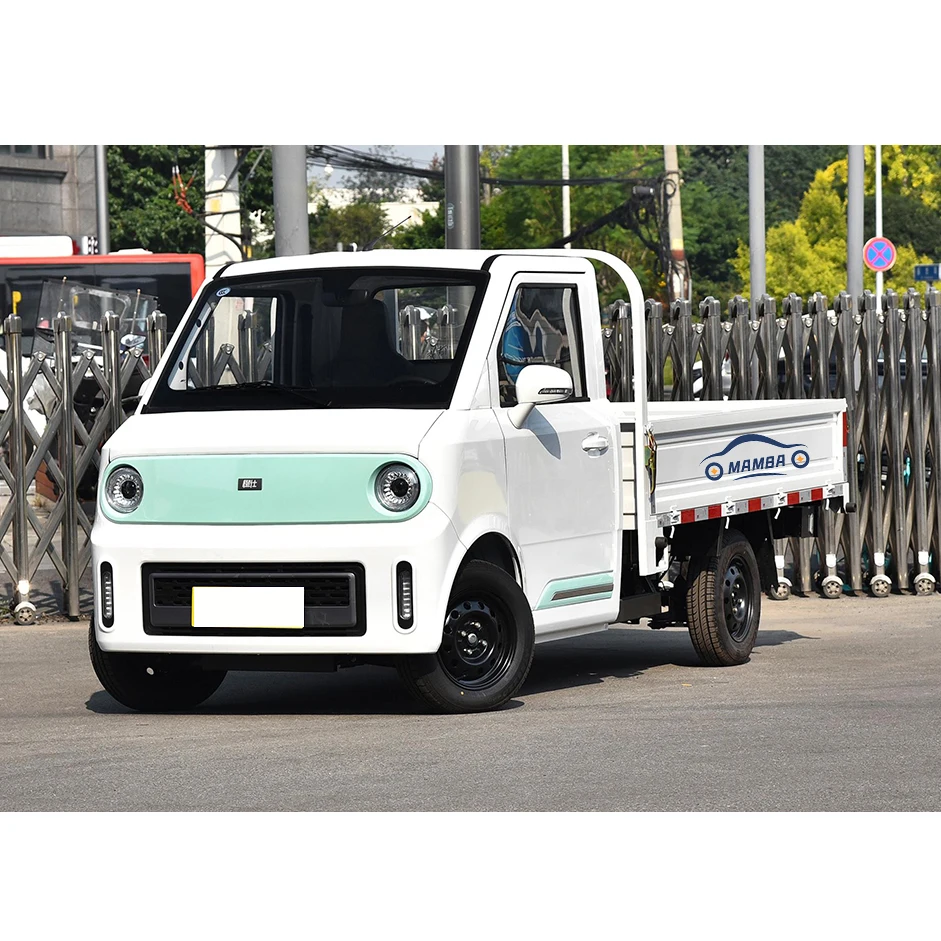 2022 Smart Mini Truck RWD Affordable Chinese Pickup Trucks Double Cab 4x2 Electric Pickup Truck For Sale