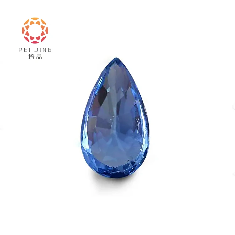 Real Sapphire Gemstone Hpht Synthetic Sapphire Gemstones Ruby Stone Real Blue Stone