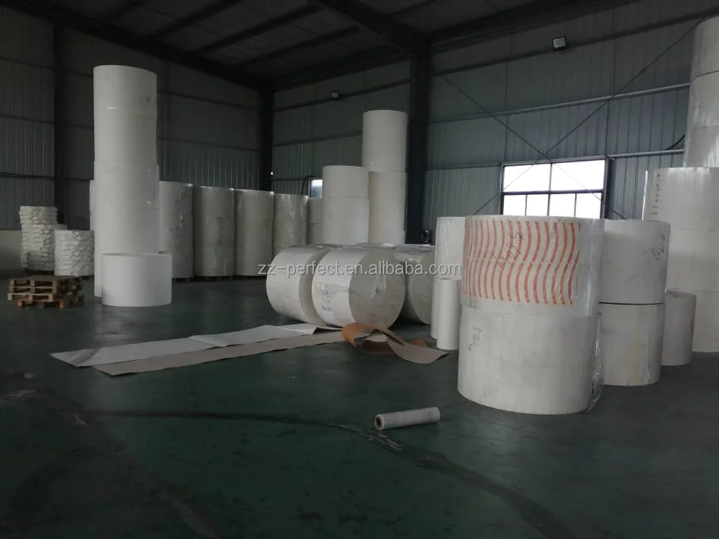 Рулонная бумага с одинарным и двойным полиэтиленовым покрытием для бумажных