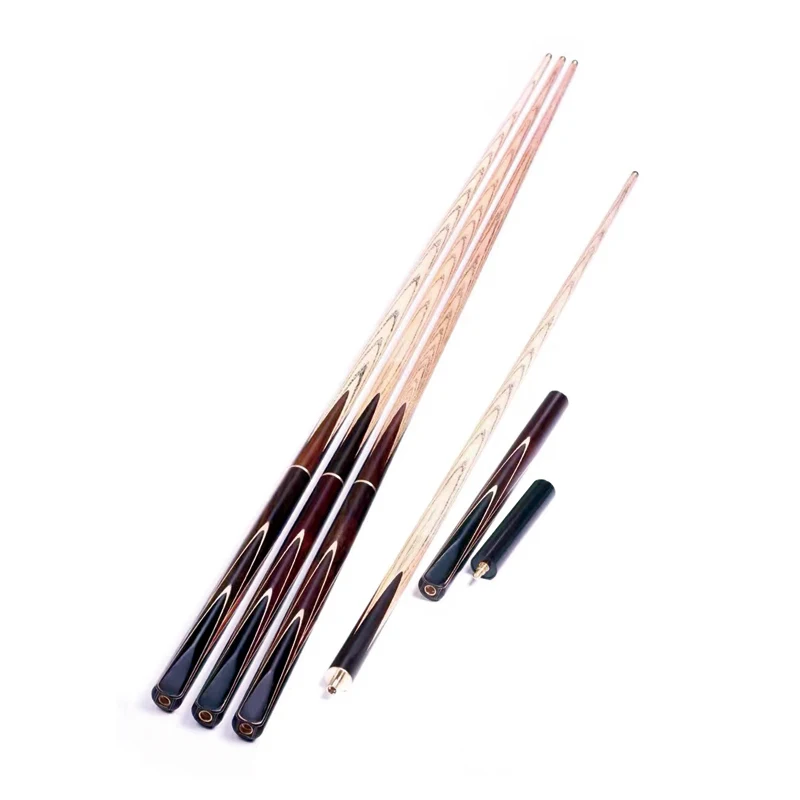 SC4004 Manufactory Customized Logo Carbon Billiard Snooker Cue 3/4 Jointed Woods Snooker Cue Stick