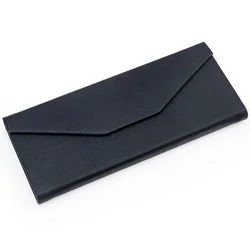 2022 new arrivals Low MOQ Luxury kids colorful soft sunglasses case leather custom logo myopia packaging box