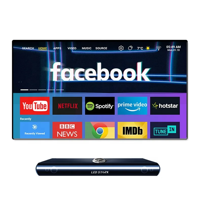 Изготовленный на заказ по низкой цене 4k 65 дюймов смарт-ТВ Qled Android Телевизор со светодиодной подсветкой