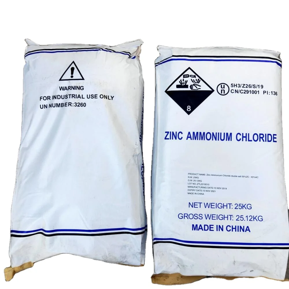 High purity Zinc Ammonium Chloride cas no. 14639-97-6  made in China