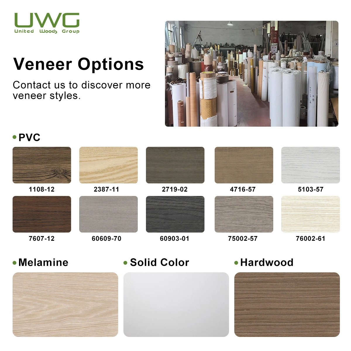 Natural Wood Waterproof PVC Door Interior Veneer bathroom Door Modern Wooden Door for House