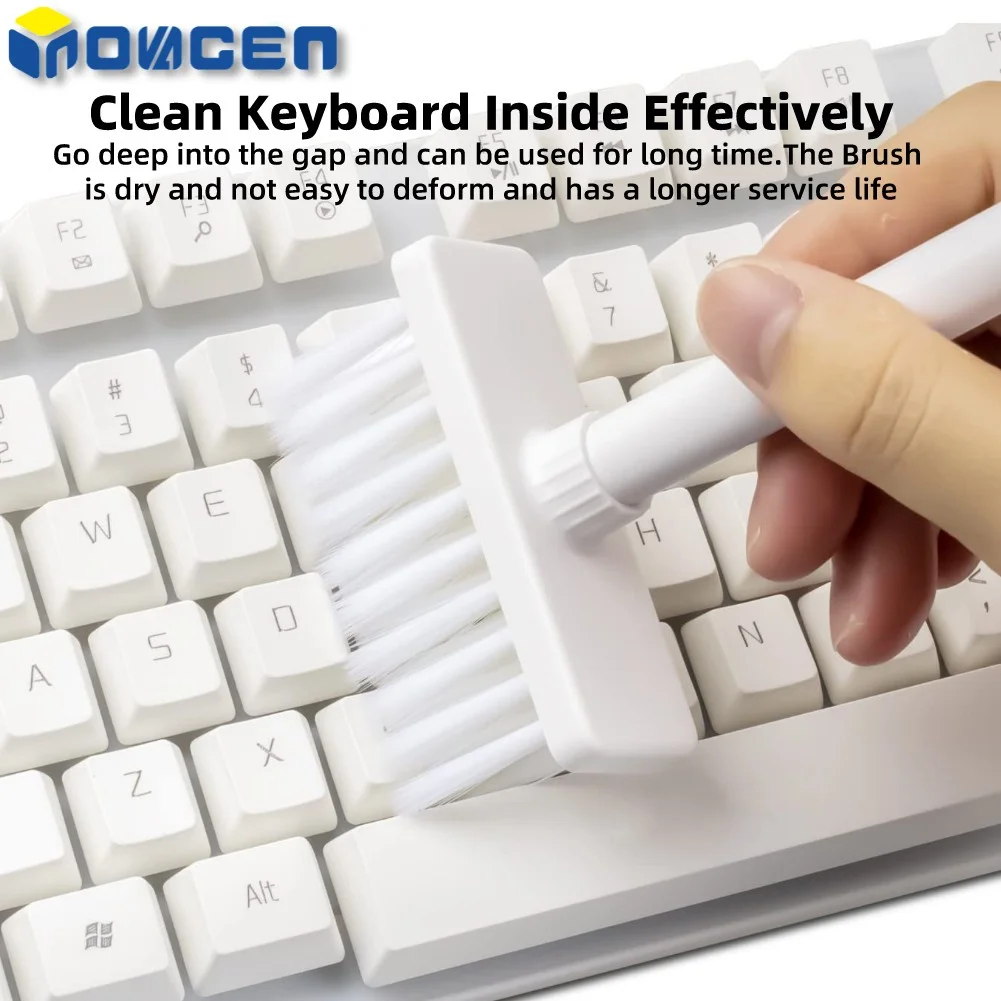 5 in 1 Keyboard Earphone Cleaning Tools Kit,Earbuds Cleaning Brush Keyboard Cleaner Dust Remover Key Puller