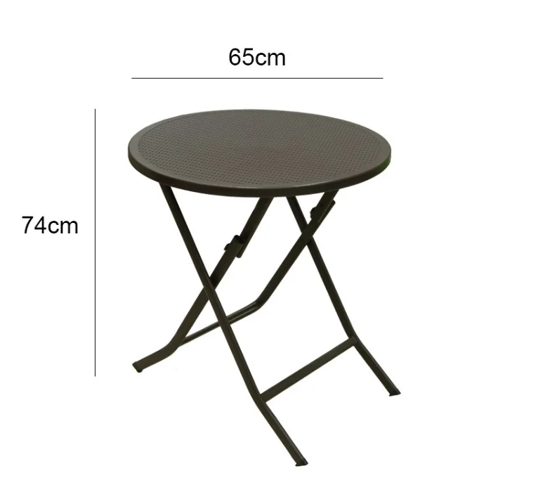 Factory Supply Folding Dining Tables Simple Design Outdoor Garden Tables Countryside Style