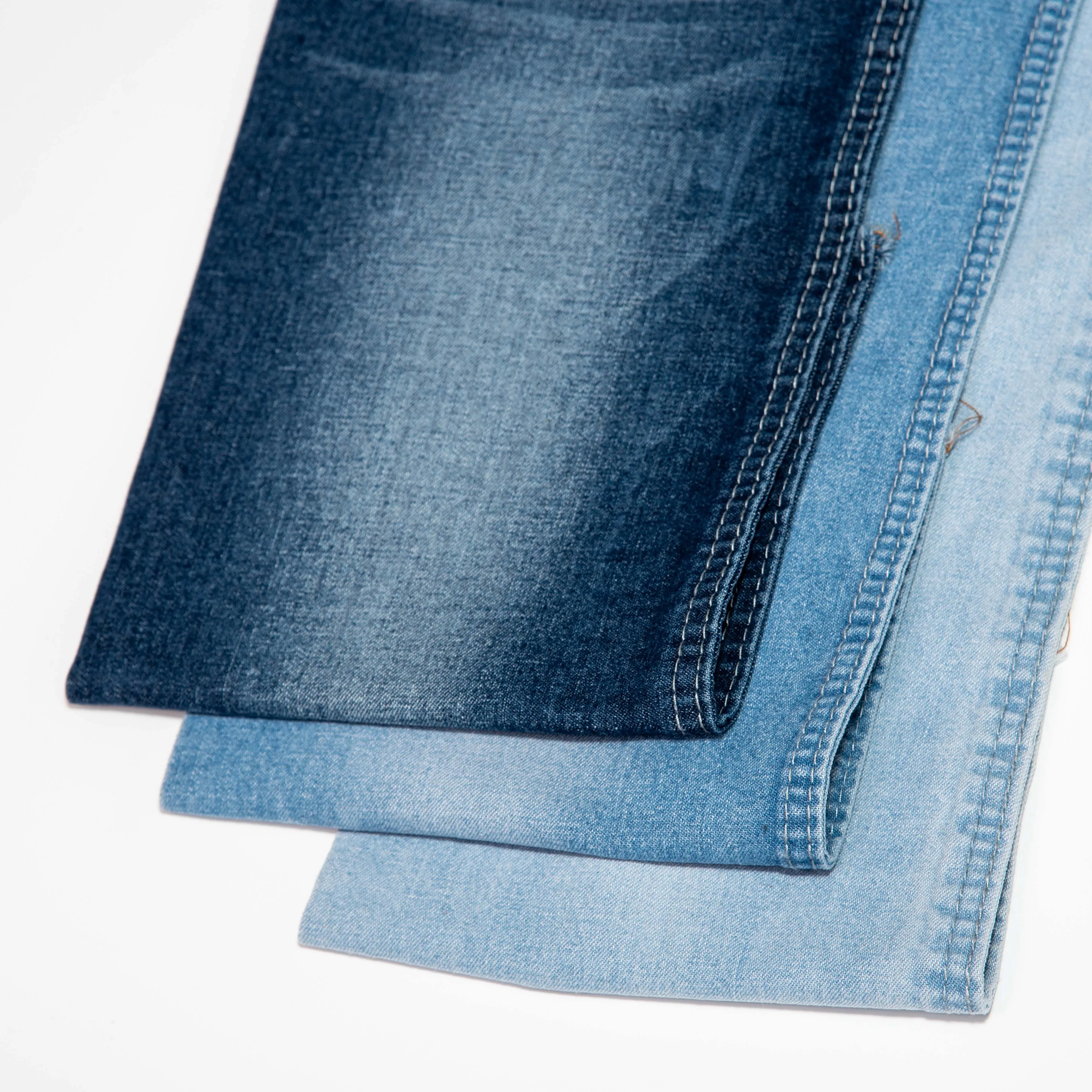 Hot Sale Denim Fabric Cotton Polyester Non-Stretch Soft Denim Fabric