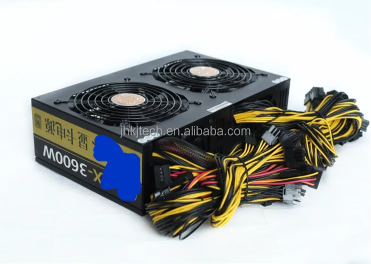 3300W 3600W блок питания ATX импульсный источник светодиодного табло 80 Gold Plus PSU 220V для 12