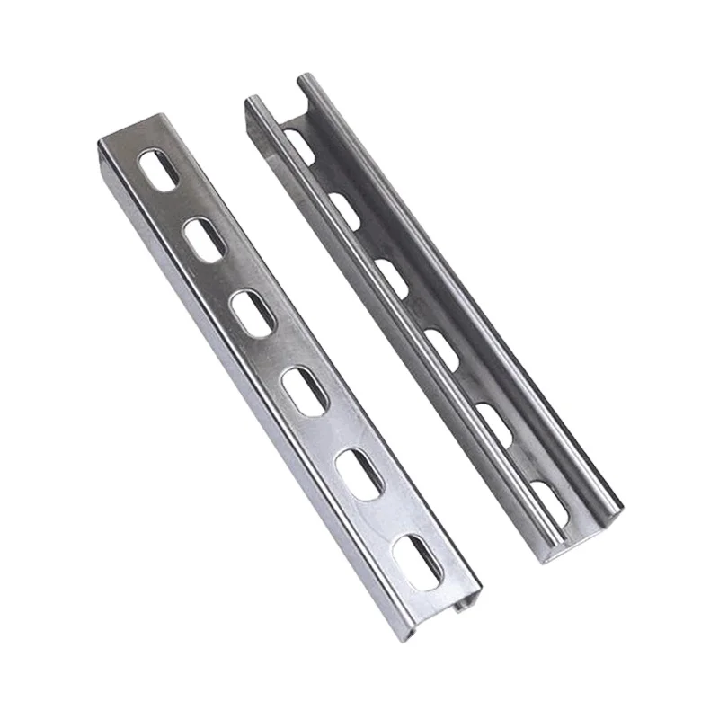 Factory supply hot dip galvanized strut slotted C channel steel Unistrut Channel
