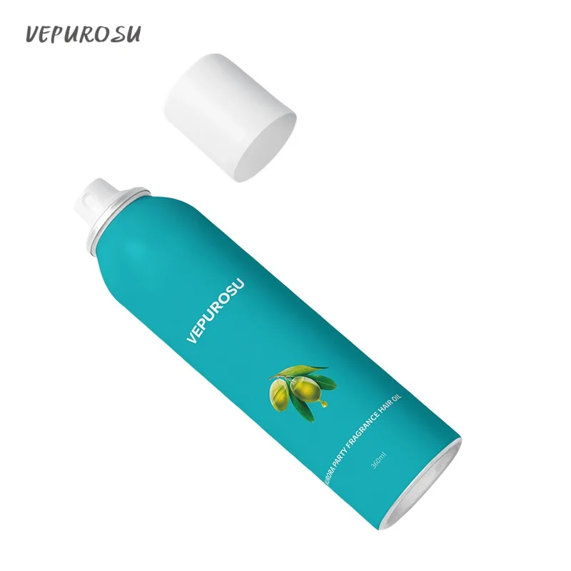 Manufactures organic olive oil nourishing sheen spray snail hair oil spray mist with private label