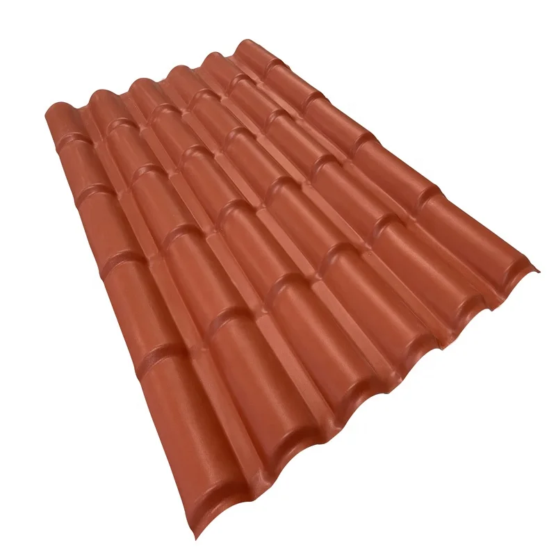 Кровельный лист Roma, ПВХ, полимерная черепица, современный дизайн дома, гофрированный пластик