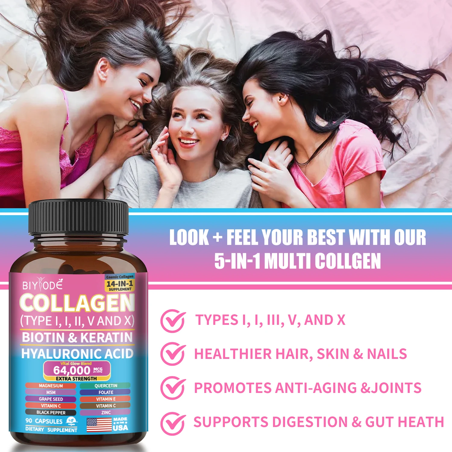 14 in 1 Collagen capsules